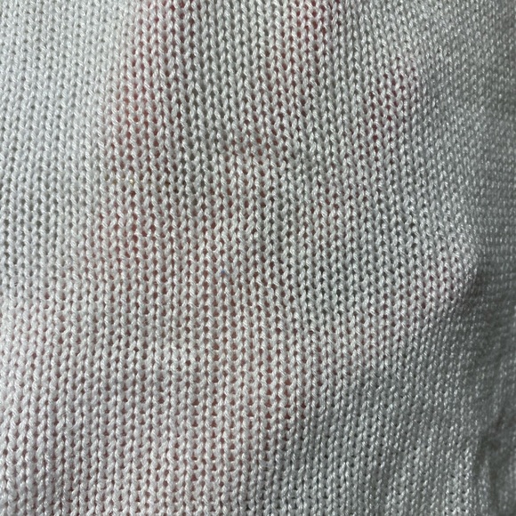 🪴Garage - Distressed White Crop Sweater - Picture 7 of 9